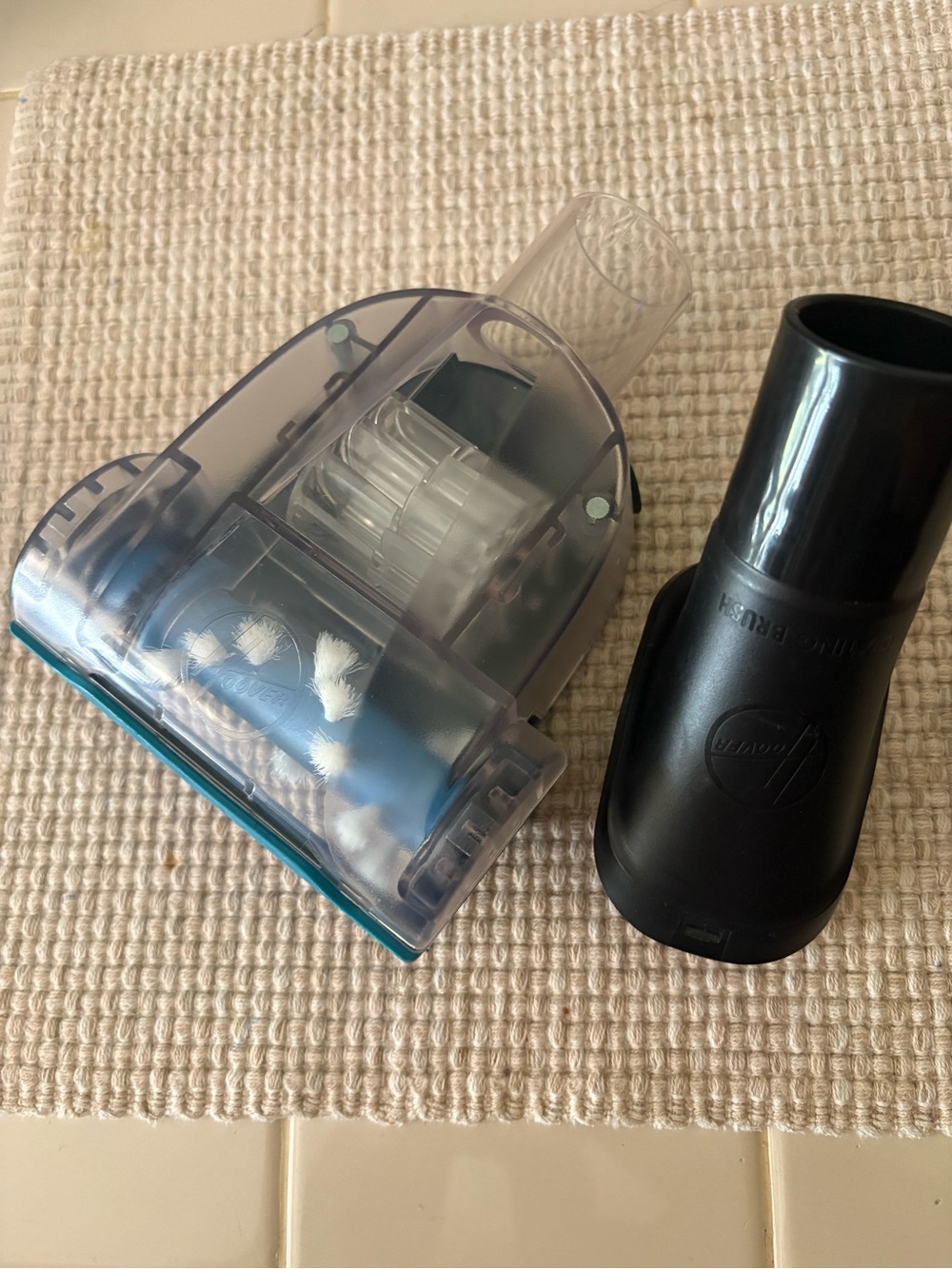Hoover Pet Brush Vacuum Attachment - Clear & Black